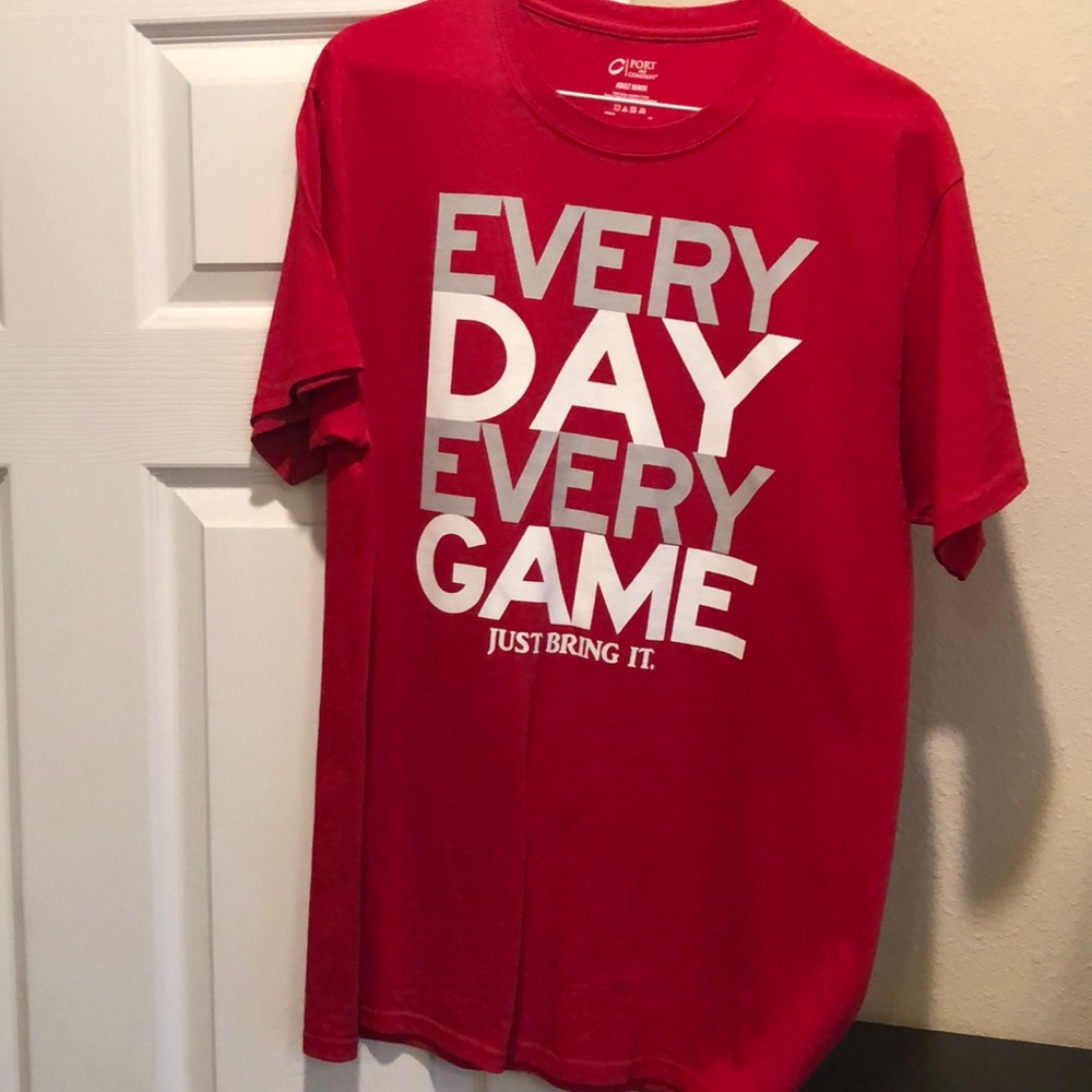 Red t-shirt
